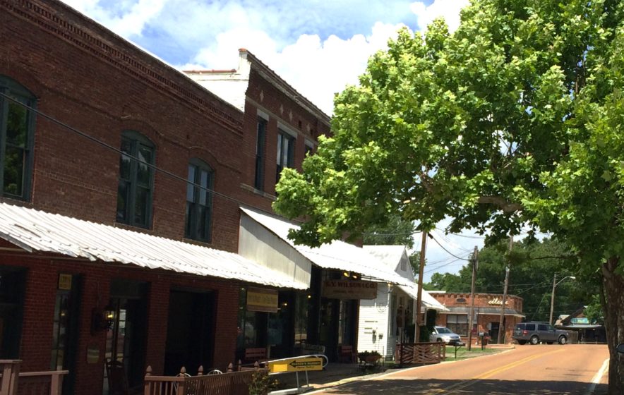 Historic downtown storefronts